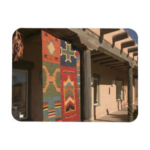 USA, New Mexico, Taos: Navaho-Teppichgalerie-Kit Magnet