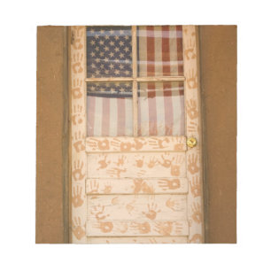 USA, New Mexico, Taos: Taos Indian Pueblo Notizblock