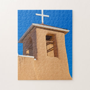 USA, New Mexico. Top Rancho de Taos Puzzle