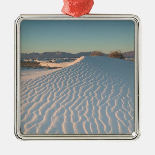 USA, New Mexico, White Sands National Silbernes Ornament (Vorne)