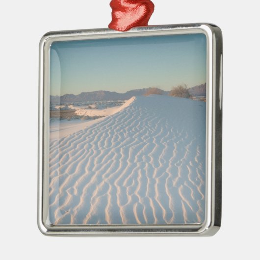 USA, New Mexico, White Sands National Silbernes Ornament (Links)