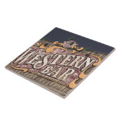 USA, New Mexiko, Cloudcroft: Gebirgsstadt Fliese (Seite)