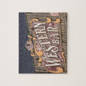 USA, New Mexiko, Cloudcroft: Gebirgsstadt Puzzle (Vertikal)