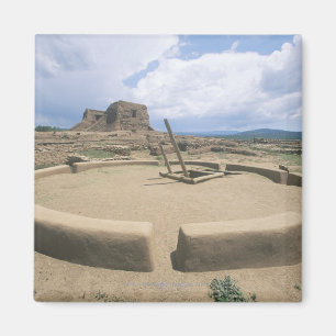 USA, New Mexiko, nationaler historischer Park Magnet