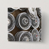 USA, New Mexiko, Prewitt: Button (Vorderseite)