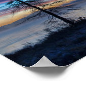USA, New York, Adirondack Mountains Poster (Ecke)