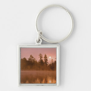 USA, New York, Adirondack Park. Sonnenaufgang Schlüsselanhänger