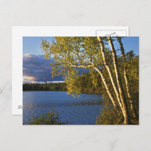 USA, New York, Adirondack Park und Preserve Postkarte (Vorne/Hinten)