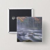 USA, New York, Adirondacks, Big Moose River Button (Vorne & Hinten)