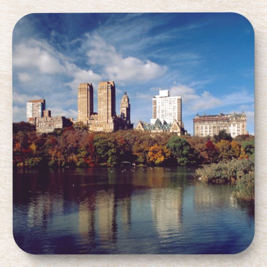 USA, New York City, Central Park, Lake Getränkeuntersetzer (Vorderseite)