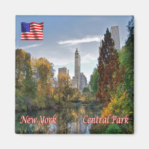 USA - New York City - Central Park Magnet
