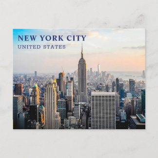 USA New York City Postcard Postkarte
