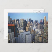 USA, New York City, Skyline Manhattan Postkarte (Vorne/Hinten)