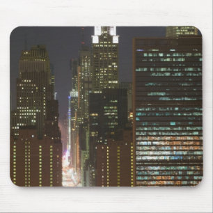 USA, New York City, View Midtown mit Mousepad