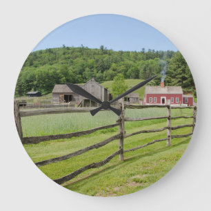 USA, New York, Cooperstown, das Museum der Bauern Große Wanduhr