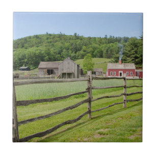 USA, New York, Cooperstown, Farmers' Museum Fliese