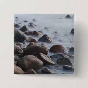USA, New York, East Hampton. Brandung am Button