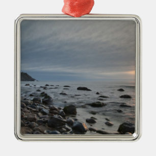 USA, New York, East Hampton. Montauk Point Ornament Aus Metall