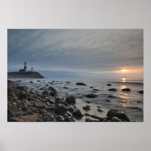 USA, New York, East Hampton. Montauk Point Poster