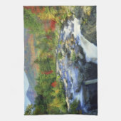 USA, New York. Ein Wasserfall im Adirondack Handtuch (Vertikal)