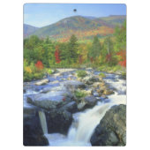 USA, New York. Ein Wasserfall im Adirondack Klemmbrett (Rückseite)