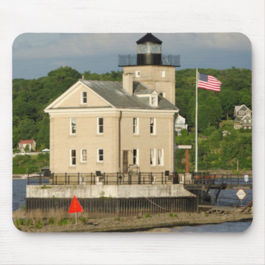 USA, New York, Kingston, Hudson River. Rondout Mousepad (Vorne)