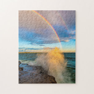 USA, New York, Lake Ontario, Clark's Point Puzzle