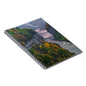 USA, New York, Letchworth Staat Park. Fluss und Notizblock (Rechte Seite)