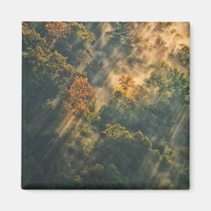 USA, New York, Letchworth State Park. Sonnenaufgan Magnet
