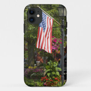 USA, New York, Lewiston. Amerikanische Flagge ange Case-Mate iPhone Hülle