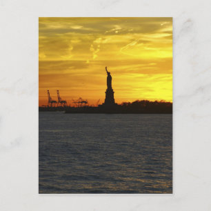 USA, New York, New York City. 3 Postkarte