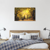 USA, New York, New York City. 6 Leinwanddruck (Insitu (Schlafzimmer))