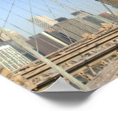 USA, New York, New York City, Brooklyn: 3 Poster (Ecke)