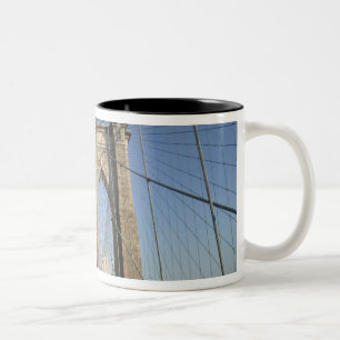 USA, New York, New York City, Brooklyn: 3 Zweifarbige Tasse