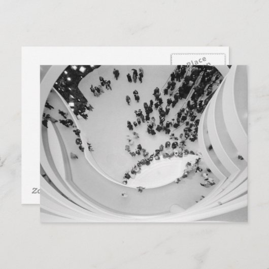 USA, New York, New York City: Das Guggenheim 4 Postkarte (Vorne/Hinten)