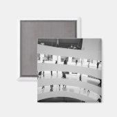 USA, New York, New York City: Das Guggenheim 5 Magnet (Vorderseite/Rückseite)