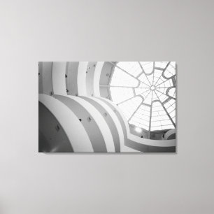 USA, New York, New York City: Die Guggenheim 3 Leinwanddruck