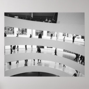 USA, New York, New York City: Die Guggenheim 5 Poster