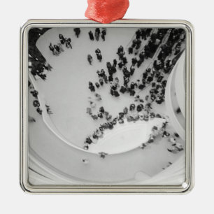 USA, New York, New York City: Guggenheim 4 Silbernes Ornament