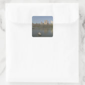 USA, New York, New York City, Manhattan: 17 Quadratischer Aufkleber (Tasche)