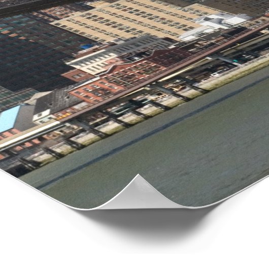 USA, New York, New York City, Manhattan: 21 Poster (Ecke)