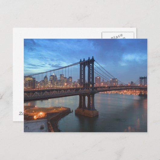 USA, New York, New York City, Manhattan: 26 Postkarte (Vorne/Hinten)