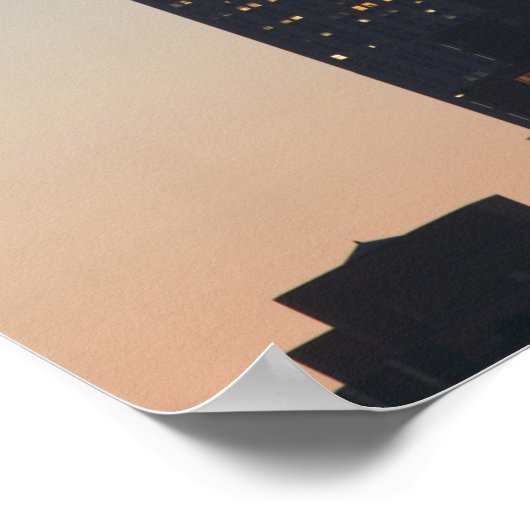 USA, New York, New York City, Manhattan: 2 Poster (Ecke)