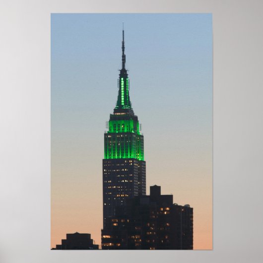 USA, New York, New York City, Manhattan: 2 Poster (Vorne)