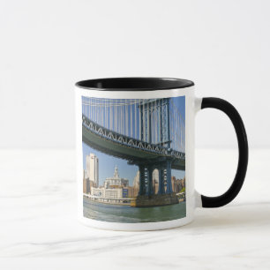 USA, New York, New York City.Manhattan-Brücke Tasse