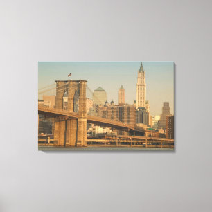 USA, New York, New York City, Manhattan: Leinwanddruck