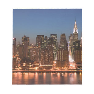 USA, New York, New York City, Manhattan: Luftaufna Notizblock