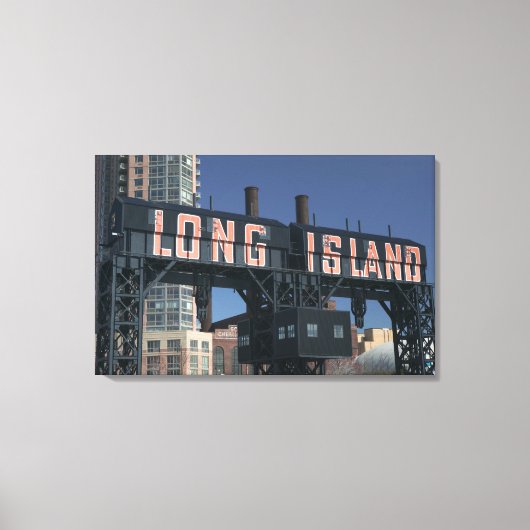 USA, New York, New York City, Queens: Long Leinwanddruck (Vorderseite)