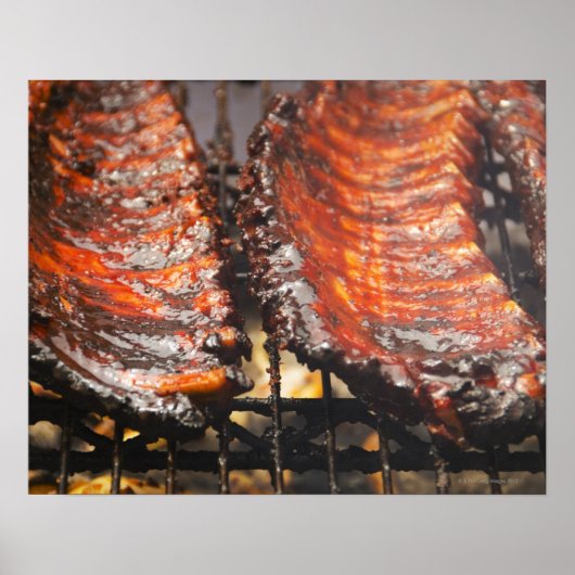 USA, New York, New York City, Spareribs Poster (Vorne)