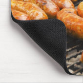 USA, New York, New York City, Wurst auf Mousepad (Ecke)